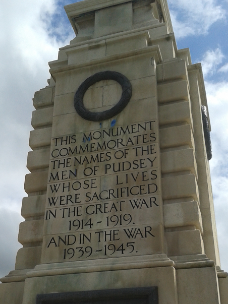 Pudsey war memorial 2